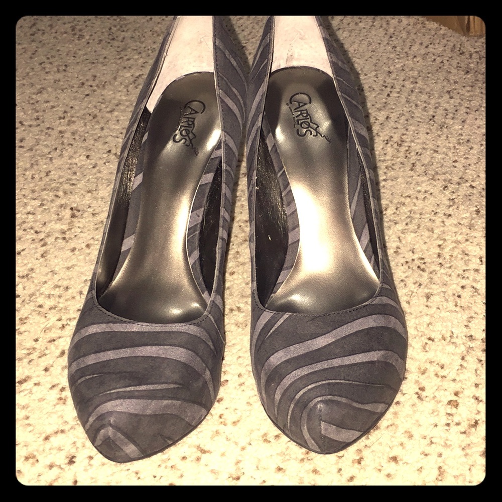 Carlos Santana platform high heels